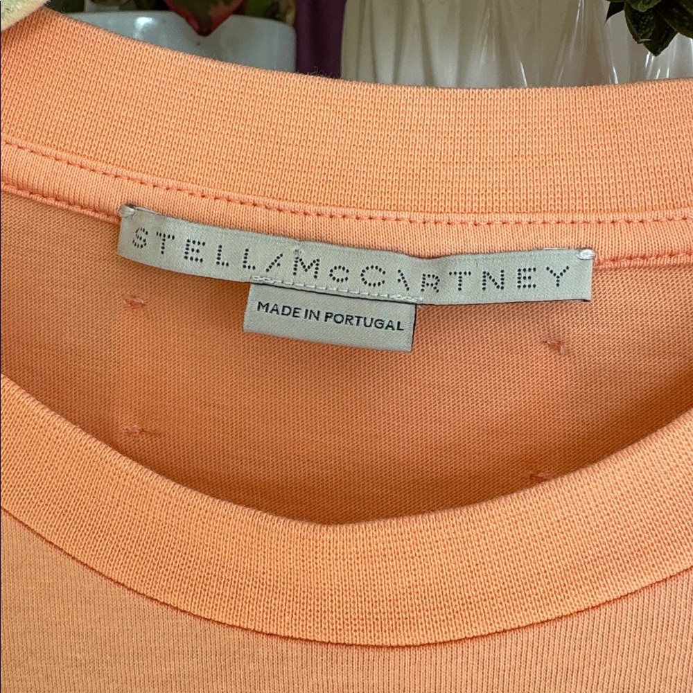 STELLA MCCARTNEY “SMILE” Bird T-shirt Sz US 4-6 - Picture 4 of 6